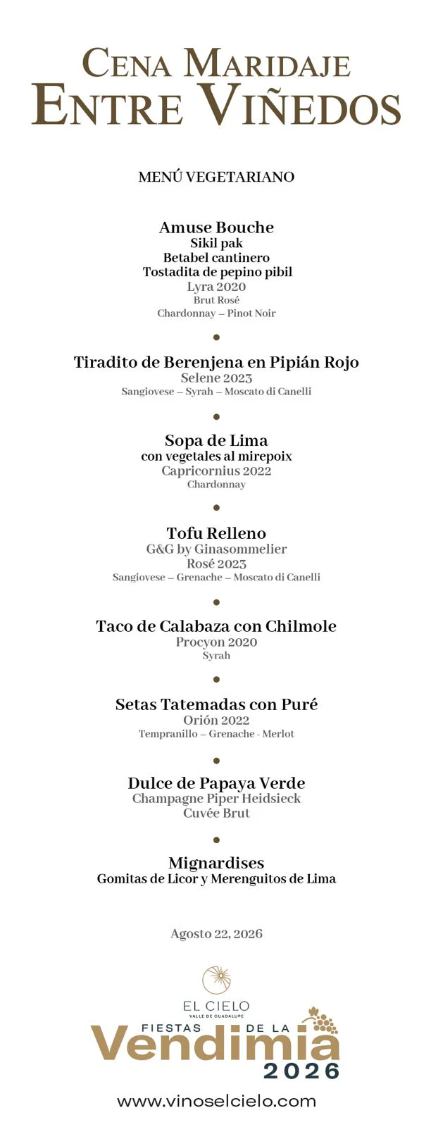 Cena Maridaje Entre Viñedos - Image 10