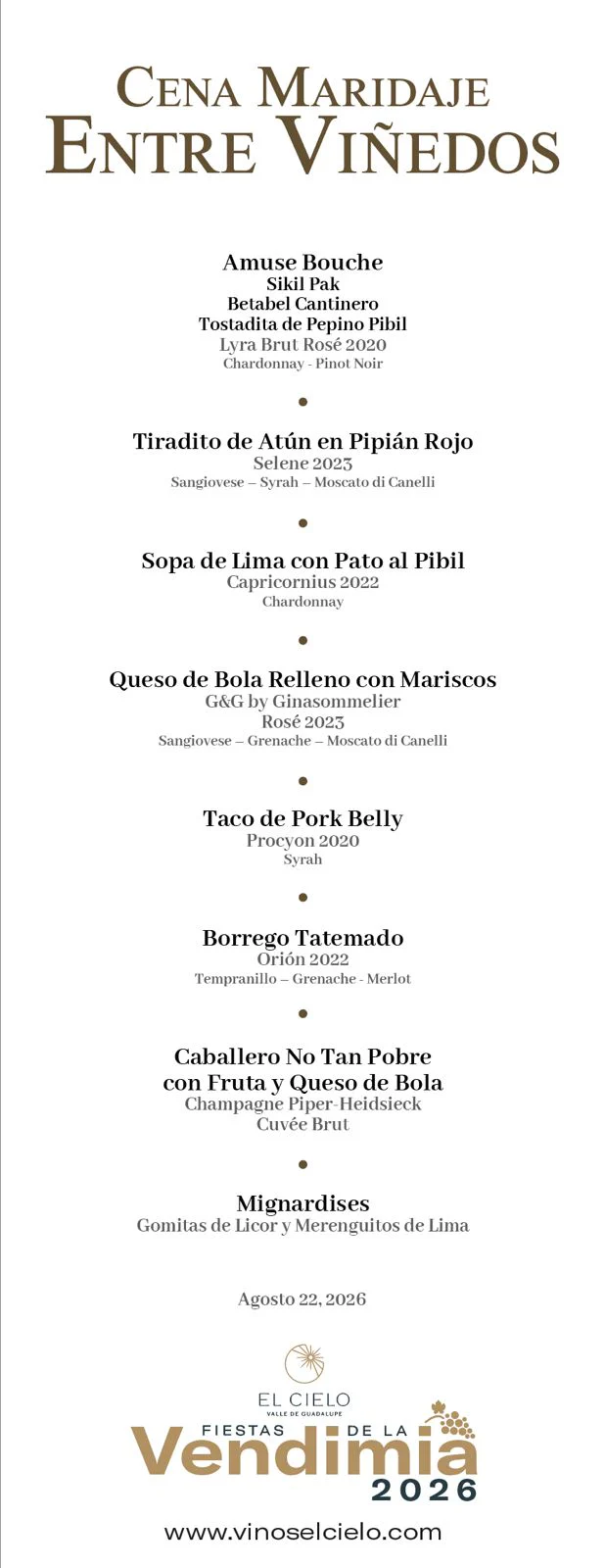 Cena Maridaje Entre Viñedos - Image 9